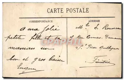 Boulogne-sur-Mer — Pescadora e Senhora da Halle — L.L. n° 278 — Verso