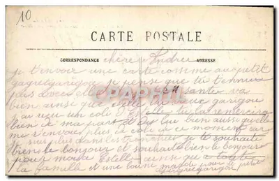 Ostryga — Kościół (xii wiek do xvi wieku) — Front północny i zachodnie wejście (xv i xvi wiek) — Wydawca Dans, T.P. n°4 — Rewers