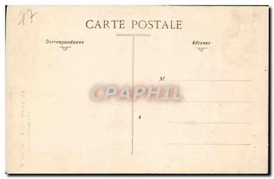 La Rochelle — El campanario del Ayuntamiento — Edición N. G. — Reverso