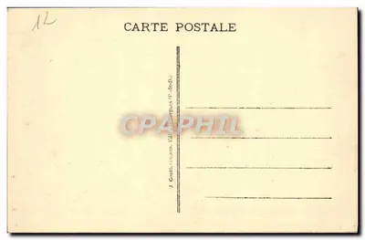 Zamek Tournœil — Poetyczna Auvergne — G. d'O. - 1188 — Rewers