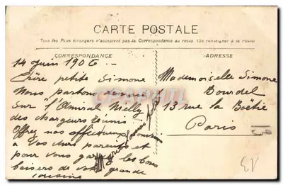 Marselha - Os Elevadores de N.D. da Guarda — Editor: Charonne, n°55 — Verso