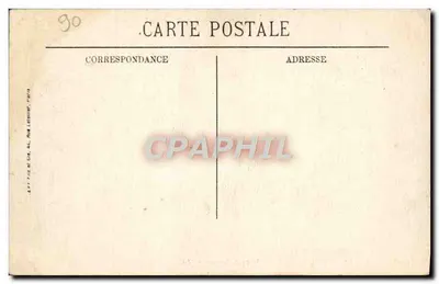 Belfort — Pont Carnot et le subourg de France — LL — Achterkant