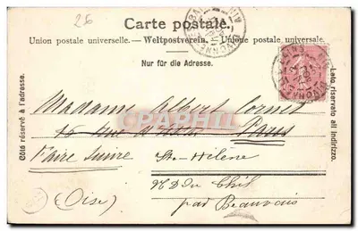 Nyon — Vista generale — C.T. & Cie. a G. n°169 — Verso