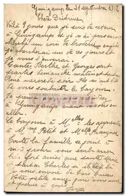 Scena leśna — Quingamp — seria 498 — Rewers