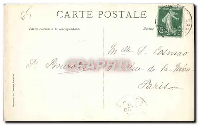 Lourdes — Bazylika i Zamek — C. B. — Rewers
