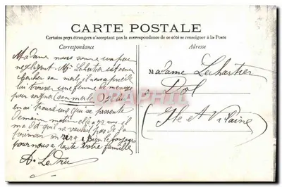 Parijs — La Porte Saint-Denis — C.M. Uitgever, n°9 — Achterkant