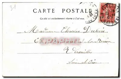Toulouse. Entrada do Grand Rond — cliché Baudillon, D.T. Editora, n°700 — Verso