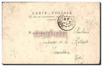 Paris — Hôtel du Chariot d'Or — éditeur anonyme, n°6 — Verso