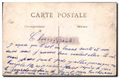 Mujer con ramo de flores — Tarjeta postal antigua n°408 — editor A.P.S. — Reverso