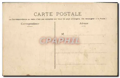 Eu penso em Você — jovem mulher cercada de flores — Paris — Verso