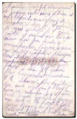 Jovem à mesa — poema amoroso — Burins, n°834 — Verso