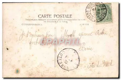 Kobieta trzymająca małą dziewczynkę — H. Mannel, Croissy-sur-Seine — n°3282 — Rewers
