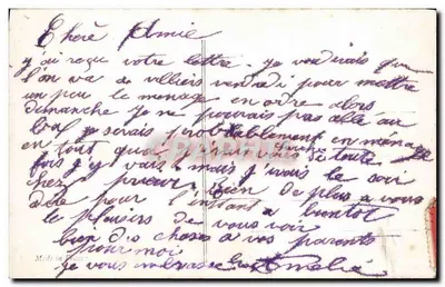 Casais em barco — 1º de Abril — editor não identificado — Verso