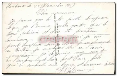 O Anjo da Criança — Sonho — DIX 138 — Verso