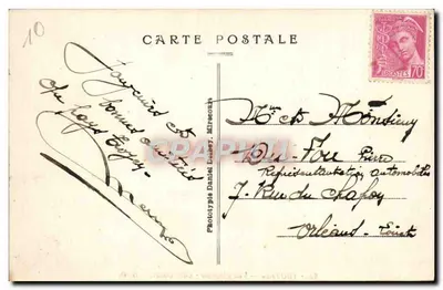 Troyes — Vue générale — Côté Ouest — D.D. — Verso
