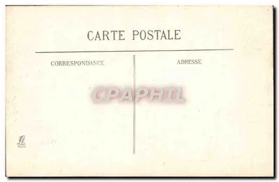 Gen. de Castelnau — portret wojskowy — Photo Firou, rue Royale — Rewers