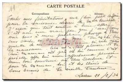 LADERN-sur-LAUQUET (Aude) - Zamek i Wioska — Fot. Roudière, Grav. Wydawca — Rewers