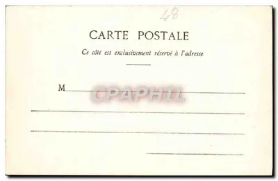 Lozère - Góry Tarnu - Widok ogólny - Meyrueis — Rewers