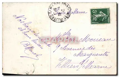 Mädchen in einem Loch in der Zahl 1931 — Verlag R.D., Nr. 2578/4 — Rückseite