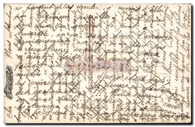 Esperance — kobieta w różowej sukni trzymająca kotwicę w morzu — wydawca nieznany, n° 4439 — Rewers
