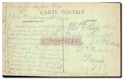 Versailles — Bassin di Latone - Vaso con maschere — Editore: Le Dain, n° 127 — Verso