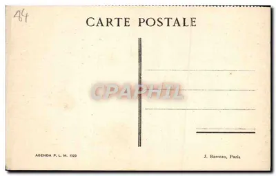 Orange — Arc de Triomphe — Cl. Promio, Agenda P. L. M. 1929 — Rewers