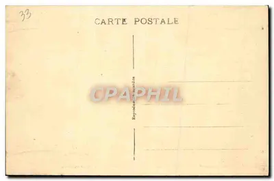 Libourne (Gironde) — Hotel de Ville (séculos XIII, XIV e XV, Mon. hist.) — Guiller (editor) — Verso