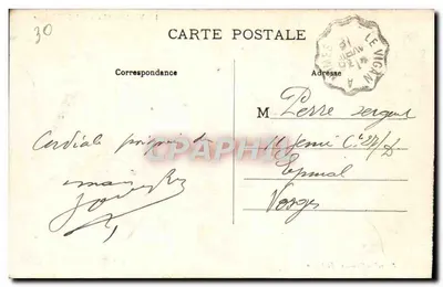Le Vigan - Chaussee de la Fabrègue — Nonoclin Gateries - Le Vigan — Verso