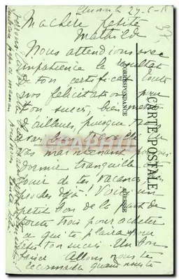 Chinon — Velhas Casas — Rua Voltaire — LL. — Verso