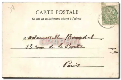 Crémieu - Entrada do Castelo Delphinal — Pop. J. Gravez, albé, Crémieu (Isère) — Verso