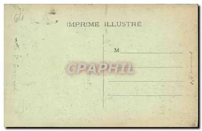 Grutas de BÉTHARRAM — A Cadeira — Editor Imprimé Illustré, n°10 — Verso