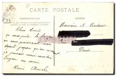 Chantilly — Les Grandes Écuries — LL. n°148 — Rewers