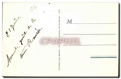 ला सेन-सर-मर - टामारिस खाड़ी के प्रवेश - मुनियर, संख्या 1024 — पीछे
