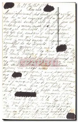 Młoda kobieta w fioletowej sukni trzymająca bukiet — Tenderness — nieznany wydawca, nr 480 — Rewers