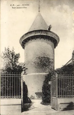 Rouen — Torre de Joana d'Arc — C.V. 447