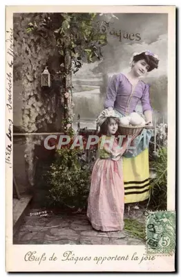 Oeufs de Pâques apportent la joie — Sterbing Phot. — VBC Série 3122 - 40°