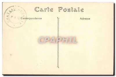 Henri IV e Gabrielle d'Estrées — O Castelo. Tapeçaria — PAU. N.D. Fot. — Verso