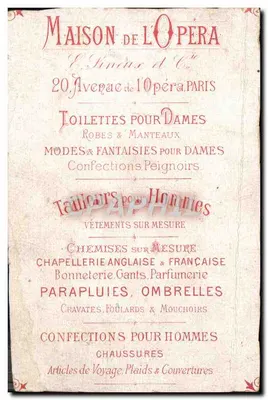 Phaon e Sapho — ilustração mitológica — IMP. CAMIS, PARIS — Verso
