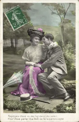 Para zakochanych — scena bukoliczna — wydawca nieznany, nr 39