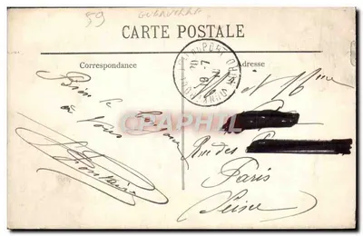 Dunkerque — Wieża Ratuszowa — LL. — Rewers