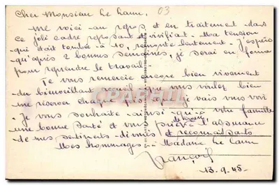 Les Malavaux — Environs de Vichy — LL 246 — Verso
