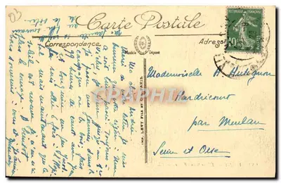 Vichy — Kościół Świętego Blasiusza — LL. — N° 233 — Rewers