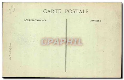 Vichy — Park — Starszy Pałac Napoleona III — Wydawca VD, nr 3309 — Rewers