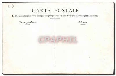 Vichy — Pont sobre o Allier — editor V. Chy — Verso