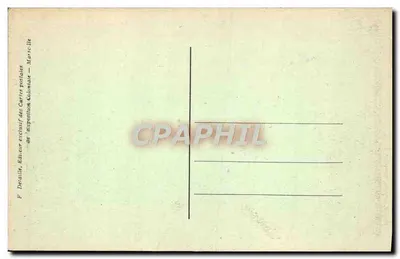 Exposición Nacional y Colonial de Marsella 1922 — Palacio de África Occidental Francesa — Puerta y Oficina Militar — Foto F. Detaillie, Marsella — Reverso