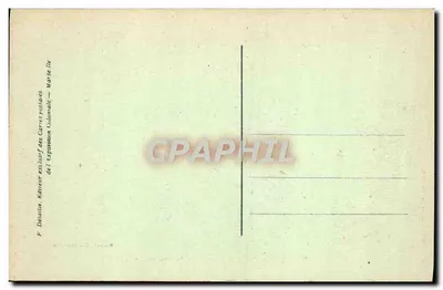 Exposição Nacional e Colonial de Marselha 1922 — O Grande Palácio — Foto F. Détaille, Marselha — Verso