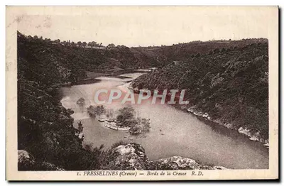 Fresselines (Creuse) — Margens da Creuse — R.D.