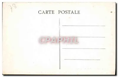 Abadia de PORT-ROYAL-des-CHAMPS (S.-et-O.) — Localização do antigo Cemitério no centro do Cloître — Verso
