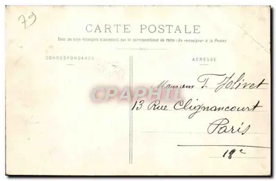 Niort — Widok z Wieży — Zbiór Natura Galerie Parisiennes, nr 46 — Rewers