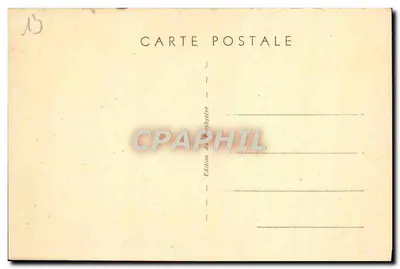 Chiesa delle Saintes-Maries-de-la-Mer — vista della torre e del campanile — Edizione della Presbytère, n. 50 — Verso